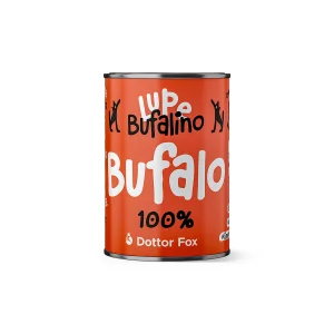 Carne di Bufalo Premium – Alimento Umido Monoproteico 400gr